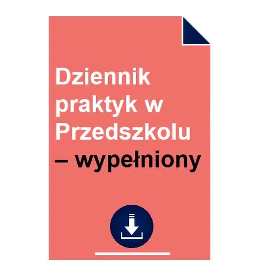 Dziennik praktyki