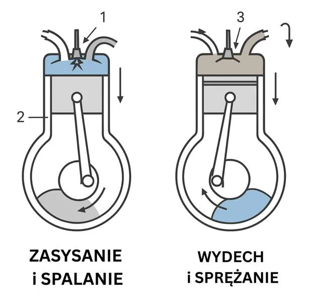 Silnik dwusuwowy