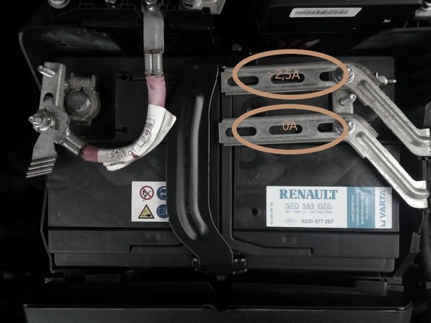 Wymiana akumulatora Renault